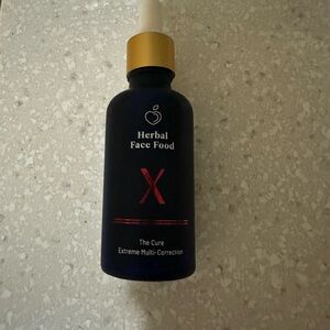 Herbal Face Food The Cure X Serum NEW / Unopened